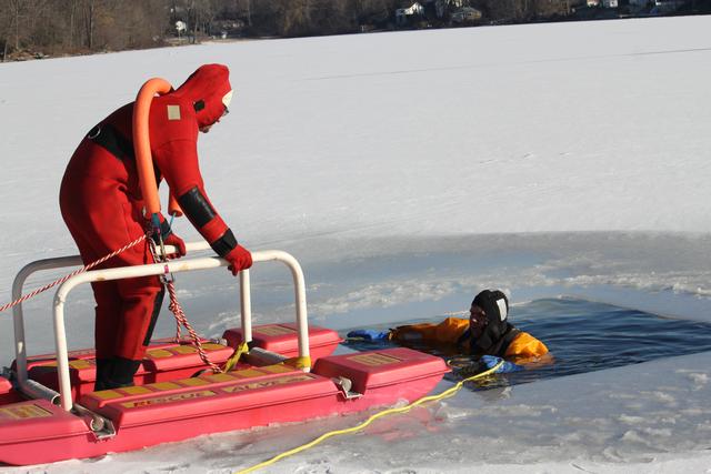 FF Lawler Rescuing FF J. Cobb